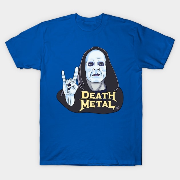 Death Metal T-Shirt by carmen_santaferrara_art 